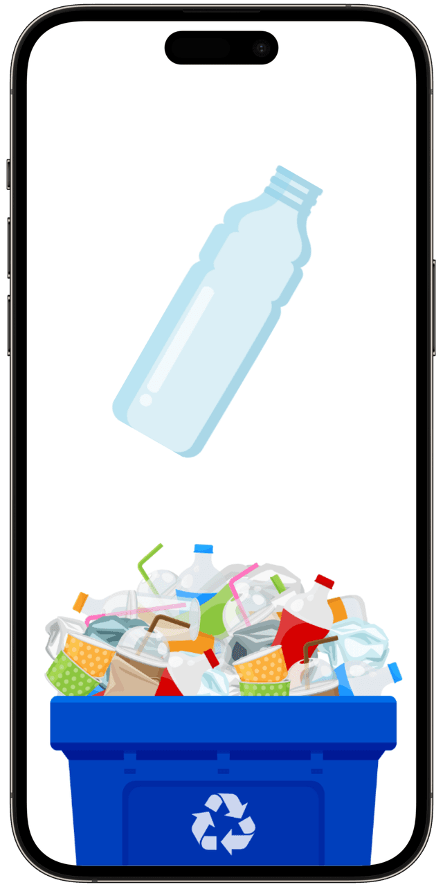 Screenshot of Last Bottle app showing the main game play.
